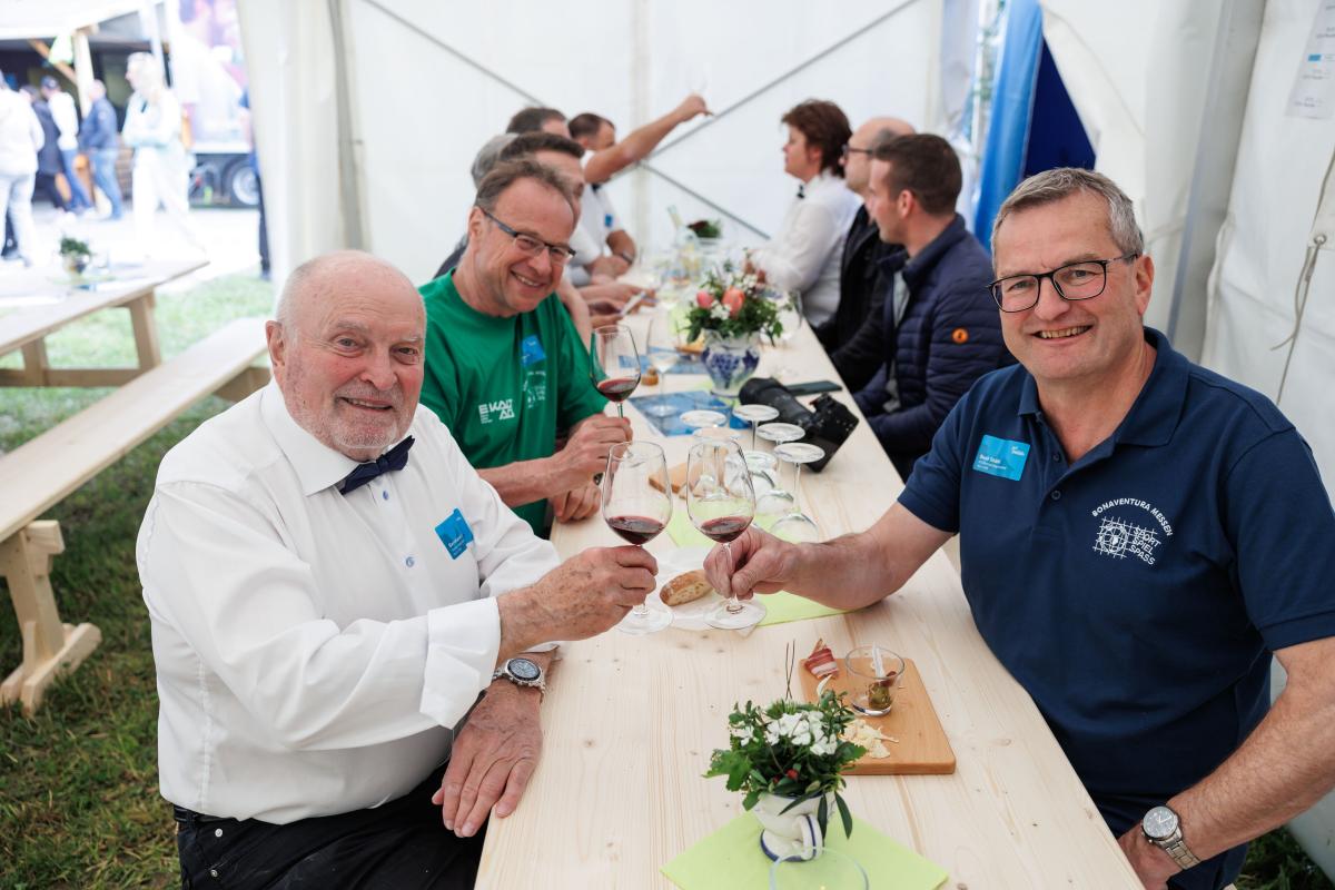 OK Präsident Bernhard Jöhr und Vize-OK-Präsident Beat Stähli